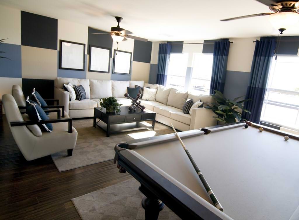Image of: man cave ideas for a small room