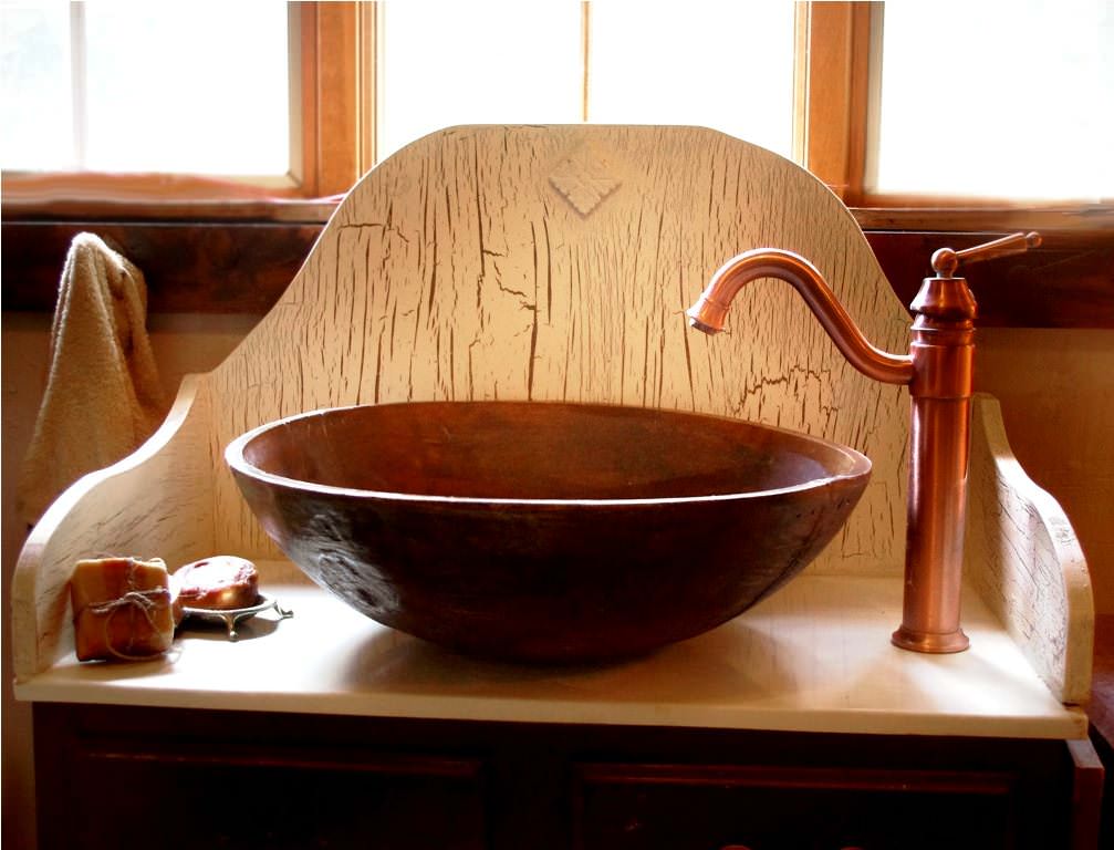 Image of: vintage bowl sinks bathroom
