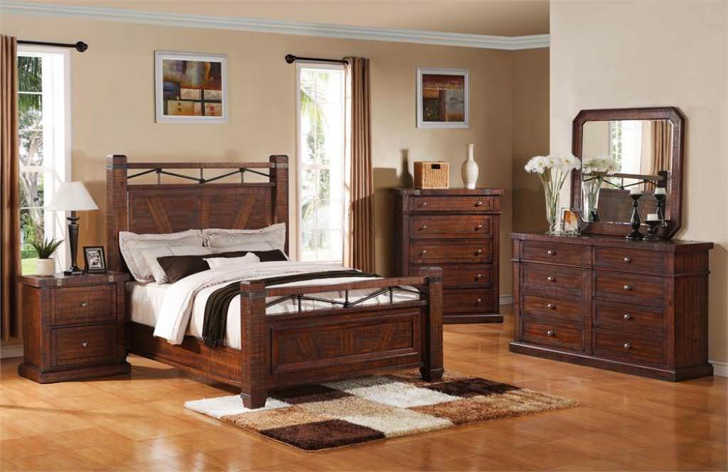 Image of: barn wood bedroom furniture plans