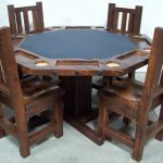 barn wood poker tables