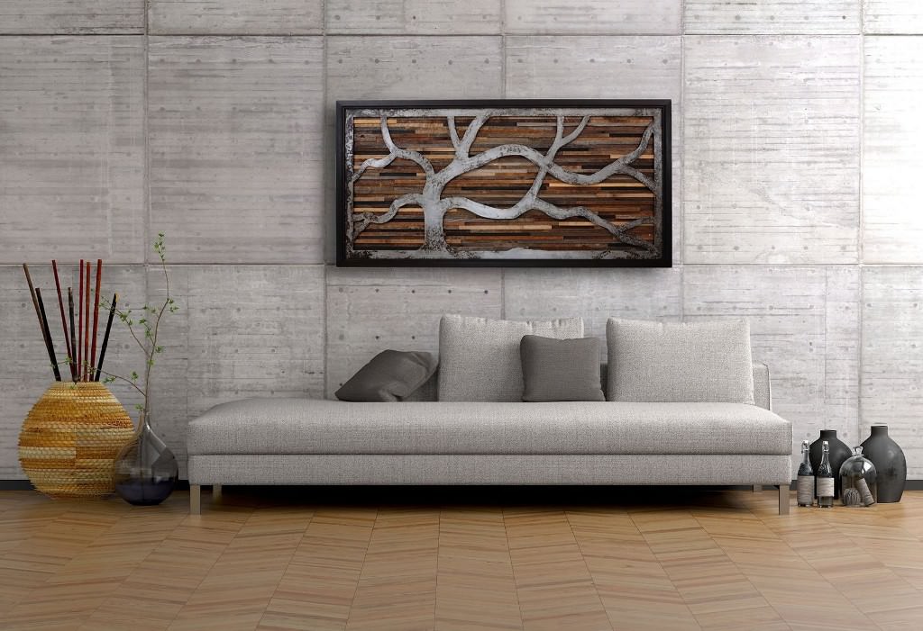Image of: barn wood wall decor style