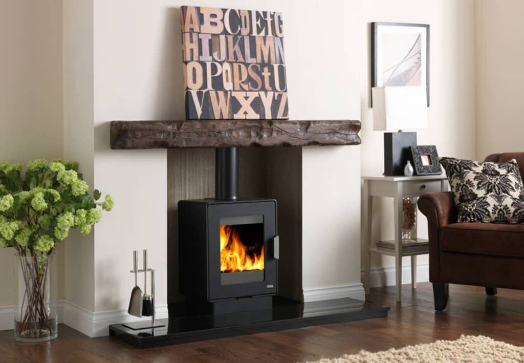 Image of: wood burning stove for living room