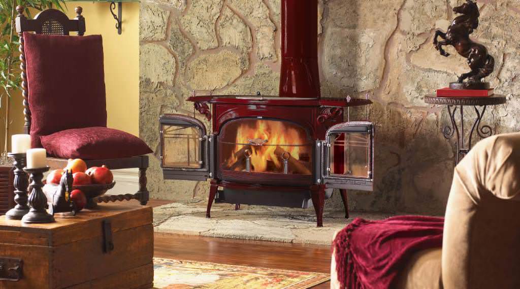 Image of: wood burning stove ideas