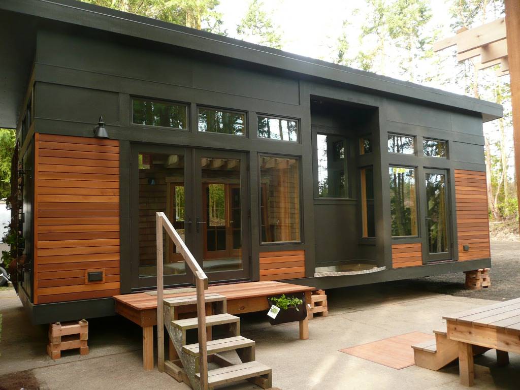 Image of: 500 sq ft tiny house style