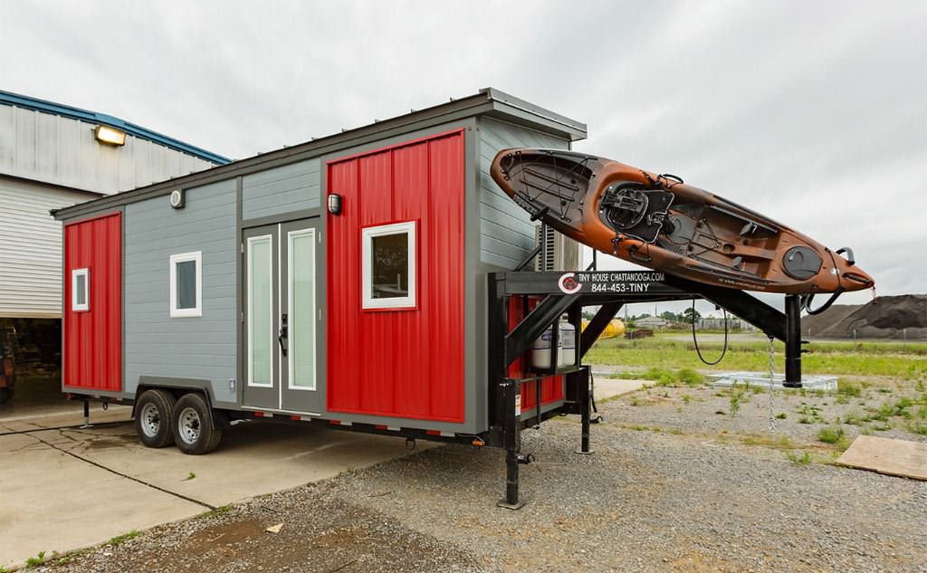 Image of: 5th wheel tiny house style
