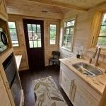 8x12 tiny house inside view