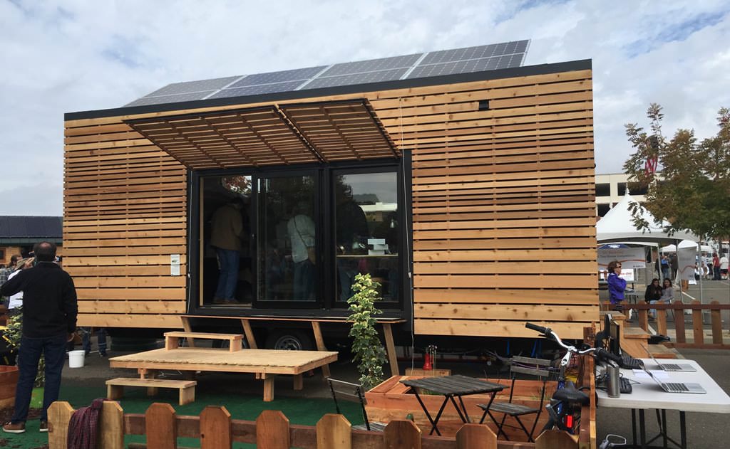 Image of: big tiny houses in public place