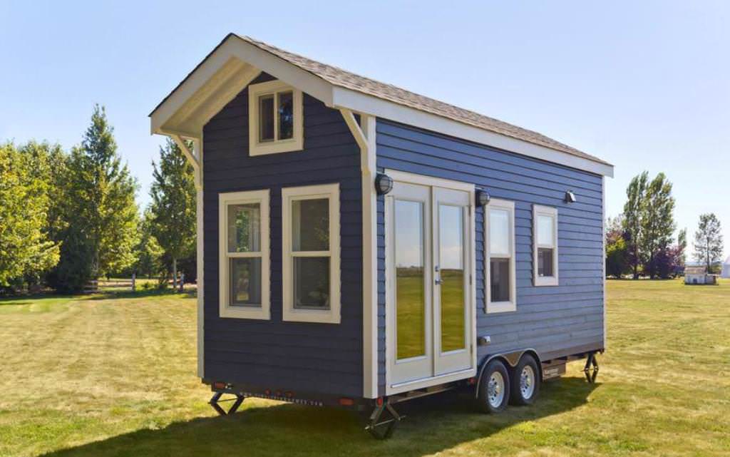 Image of: small base 5th wheel tiny house