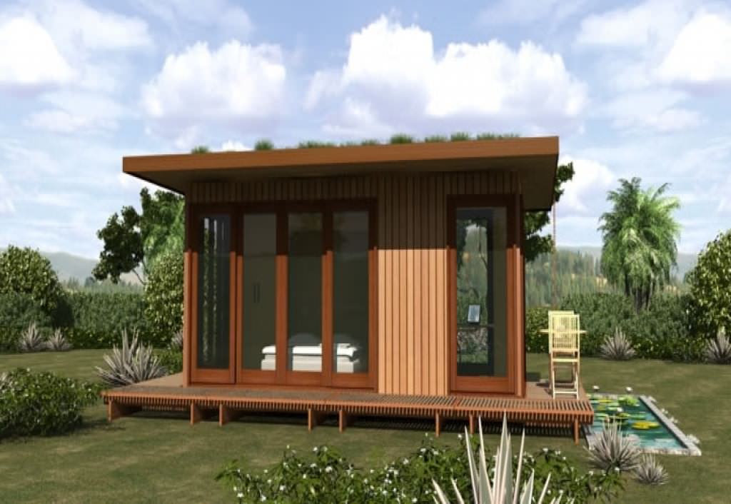 Image of: 3d work for modular tiny house
