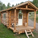 build log tiny house on a trailer cheaps