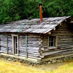 cheap log cabin tiny house