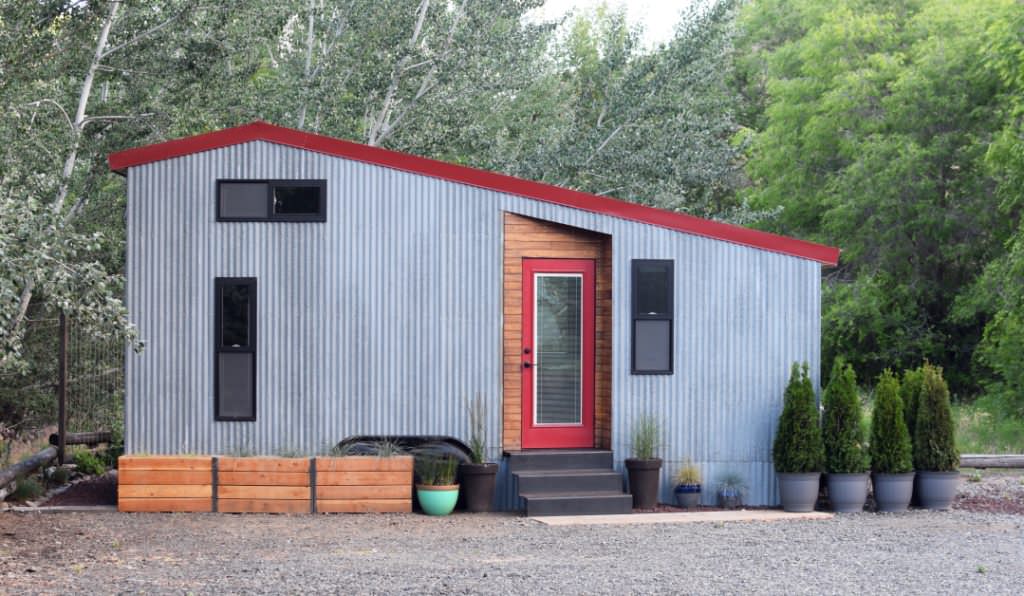Image of: custom shed tiny house