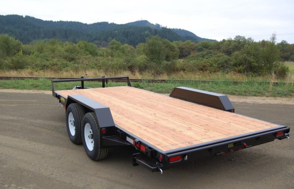 Image of: flatbed trailer for tiny house design