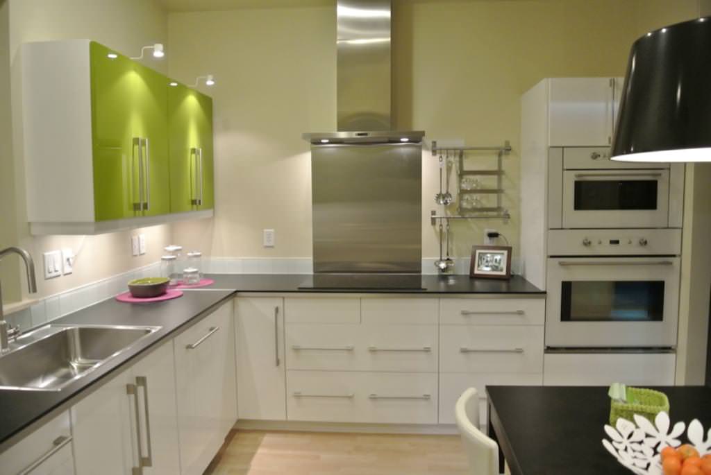 Image of: ikea tiny house kitchen view