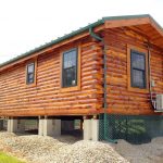 log cabin tiny house cheap