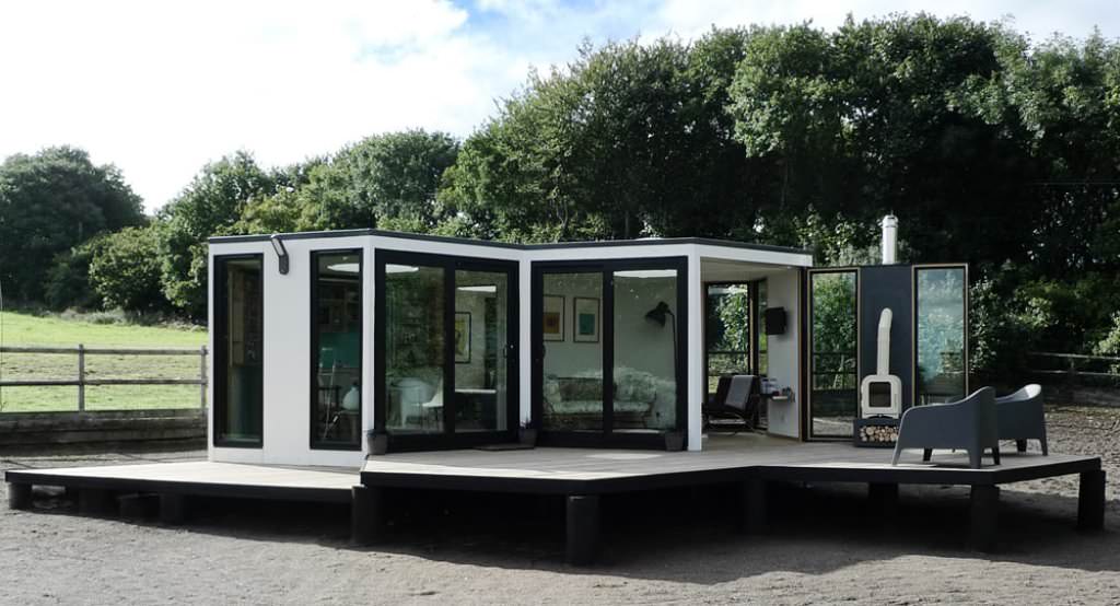 Image of: luxury modular tiny house