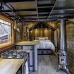 luxury tiny house in rustic style