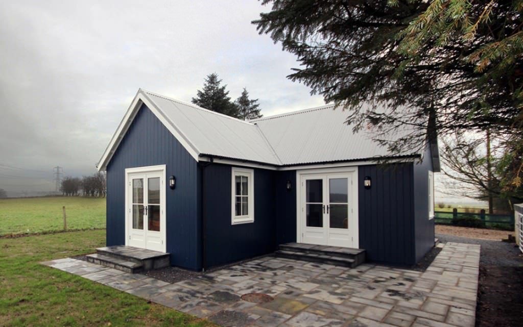 Image of: modular tiny house design