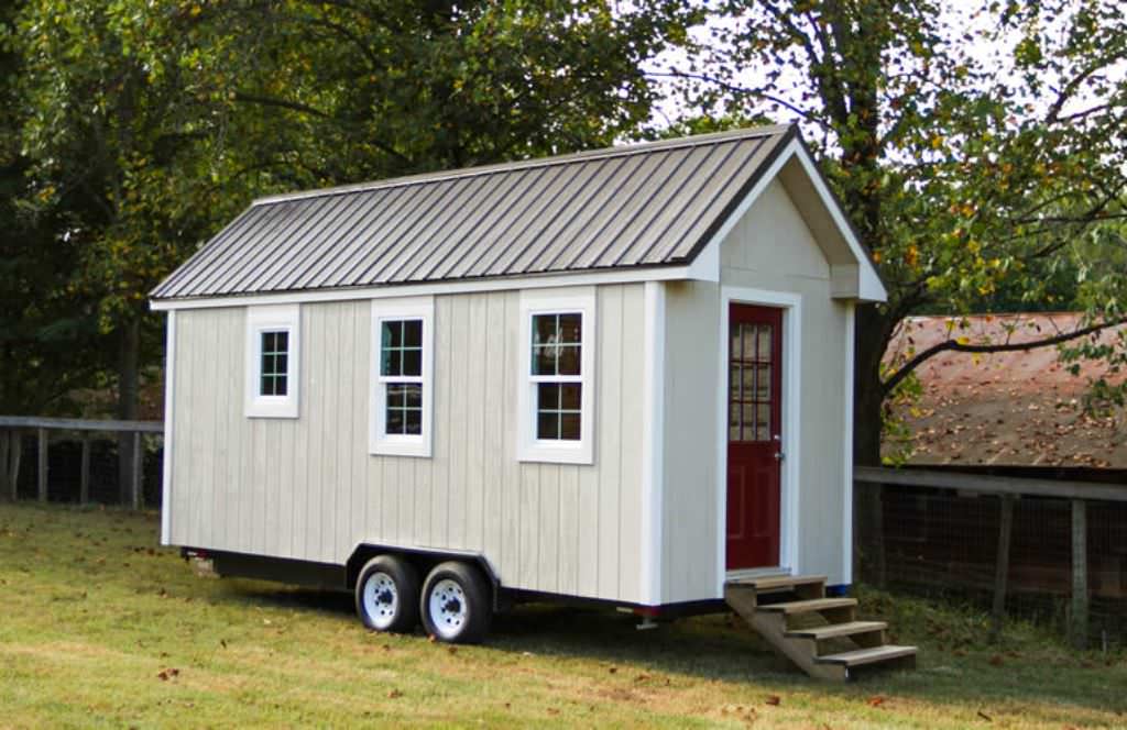 Image of: photos of small tiny houses on wheels