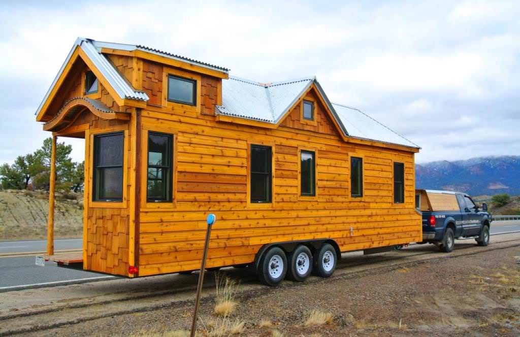 Image of: photos of tiny houses on wheels
