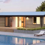 pre built luxury tiny houses with swimming pool