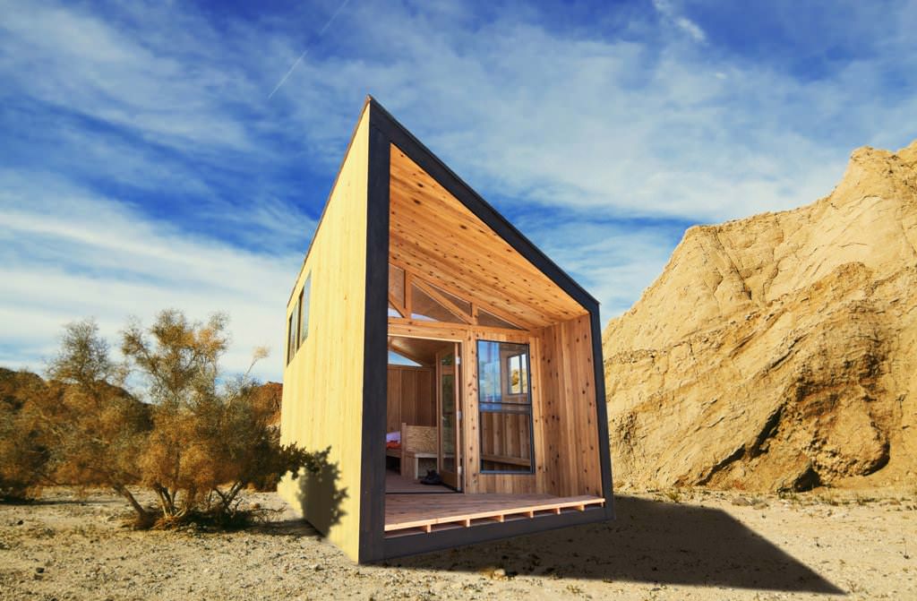 Image of: prefab tiny house in california