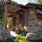 rustic tiny house exterior view
