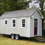 simple living tiny house exterior