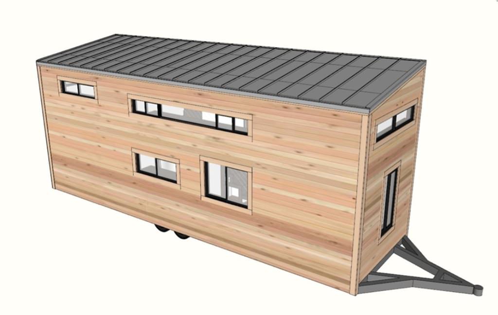 Image of: tiny house plans in 3d image