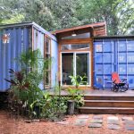 beautiful view container tiny house