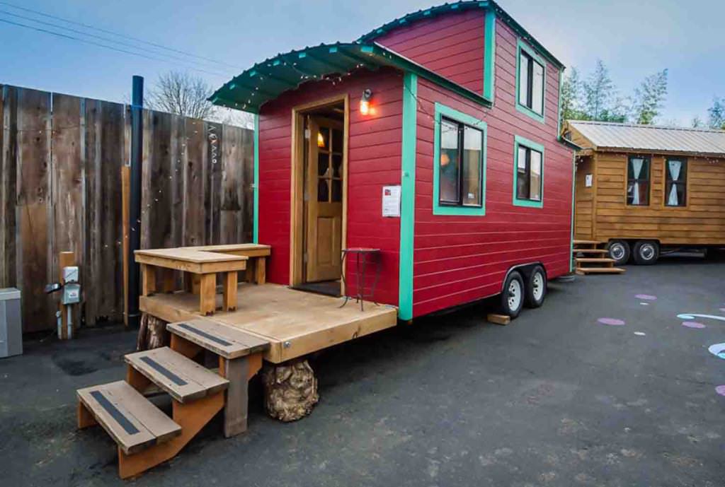 Image of: caboose tiny houses
