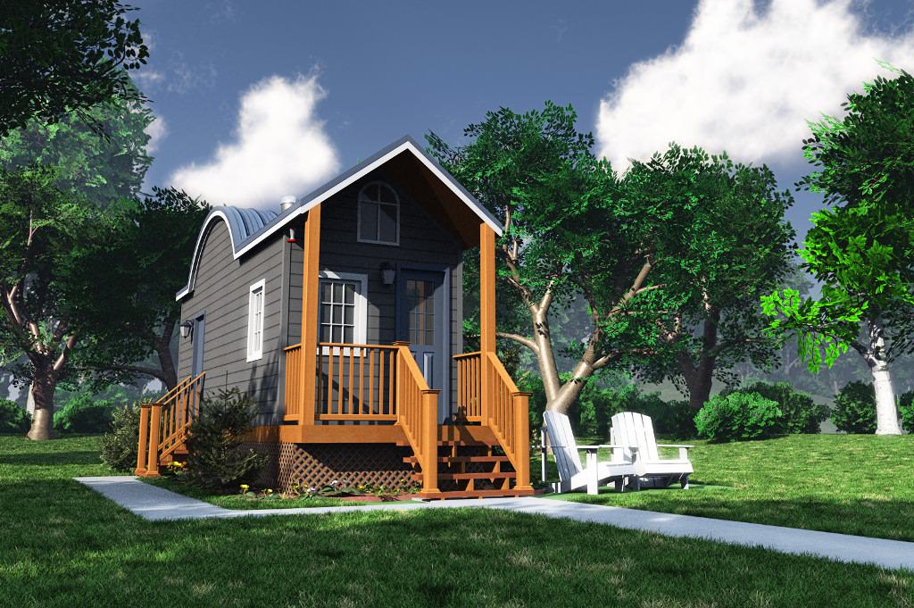 Image of: cheap tiny houses image design