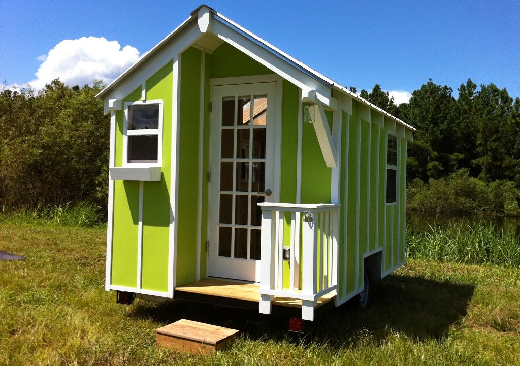 Image of: cheap tiny houses on wheels