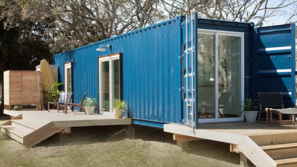 Image of: container tiny house designs