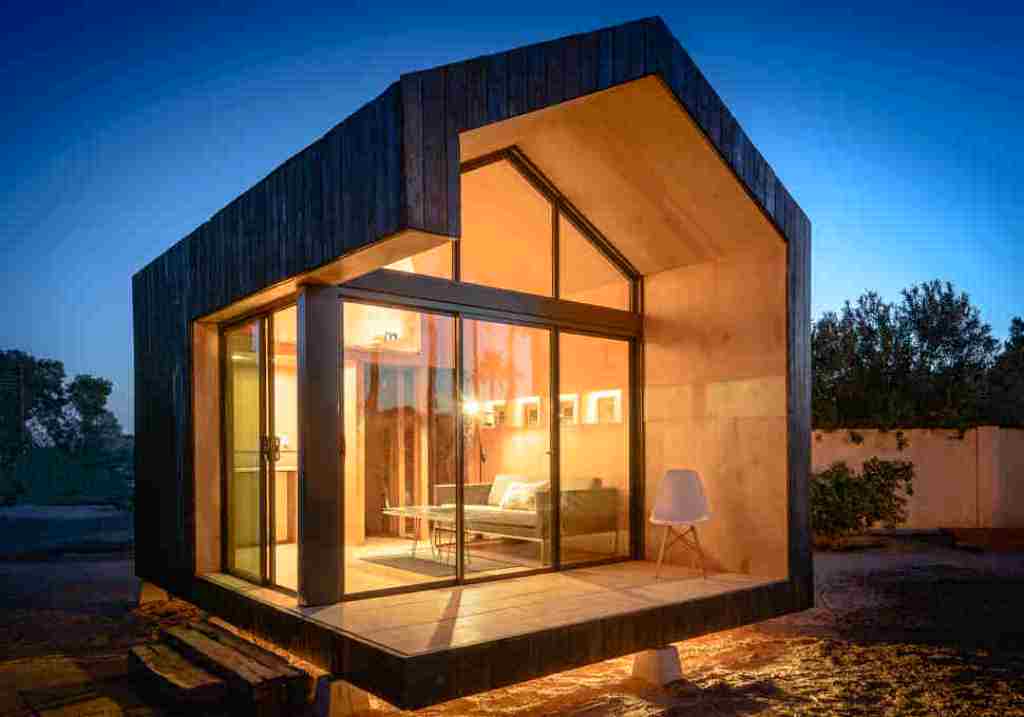 Image of: contemporary tiny houses plans