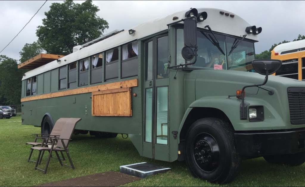 old bus tiny house
