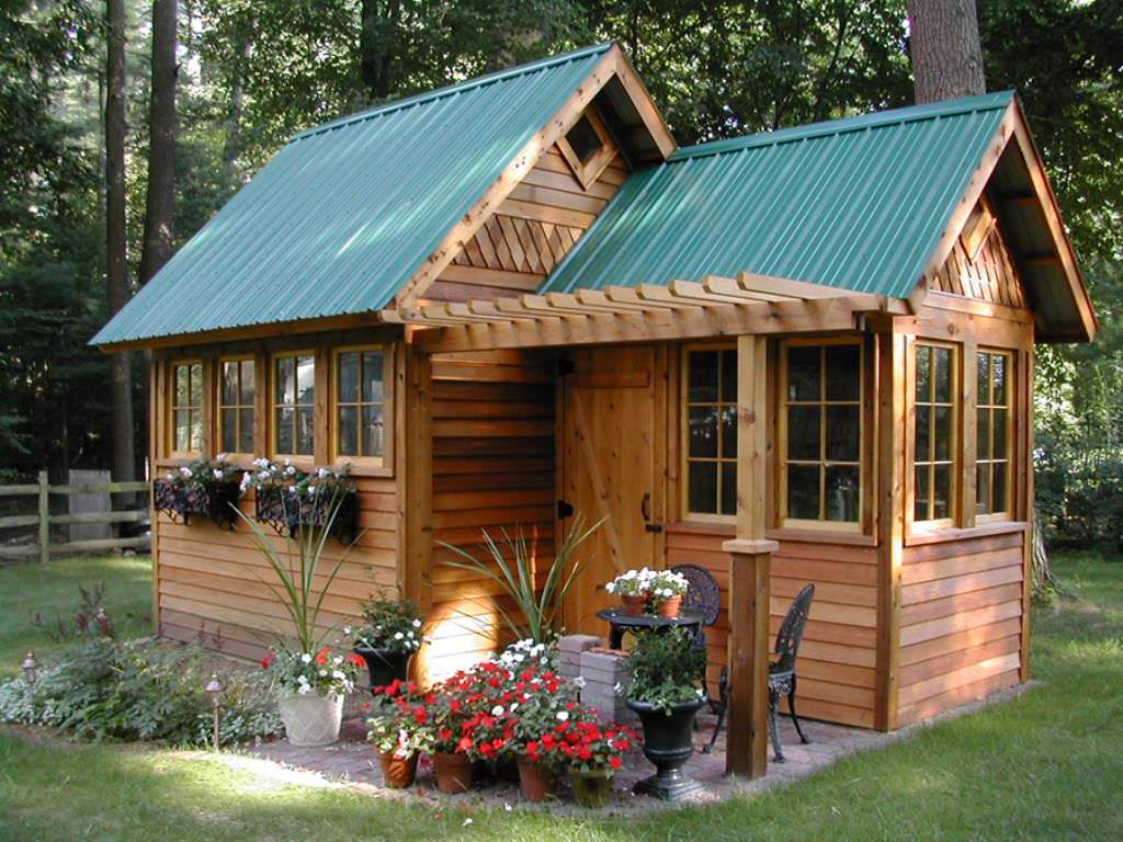 Image of: beautiful converting shed into tiny house