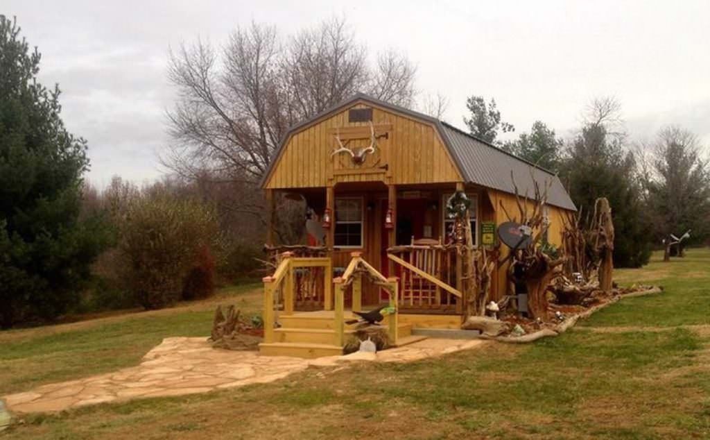 Image of: converting shed into tiny house designs