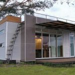 contemporary shipping tiny house design