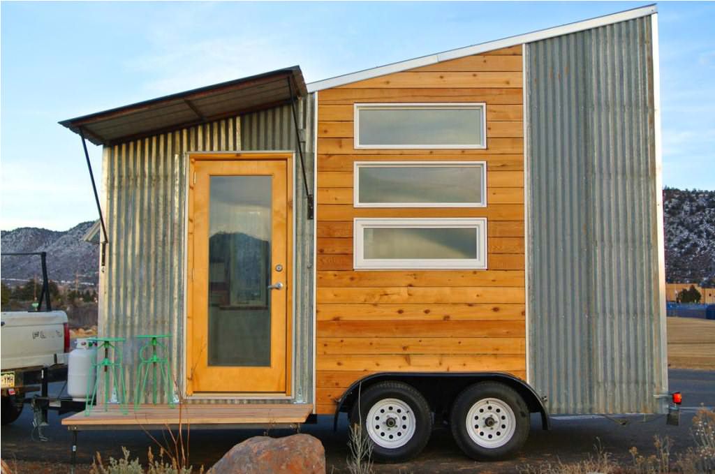 Image of: custom tiny house trailers