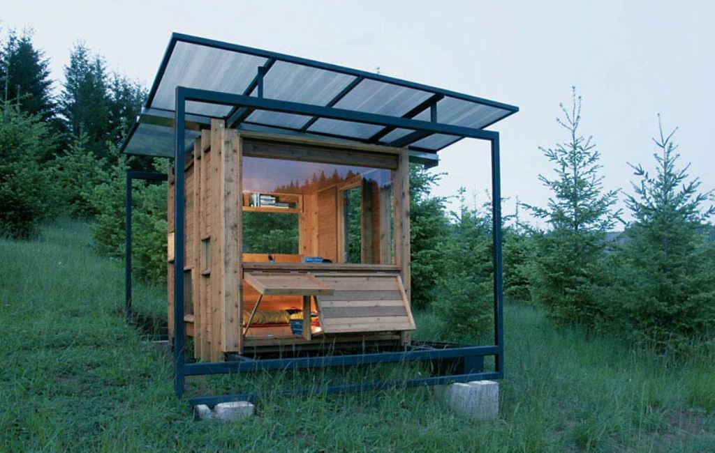 Image of: eco friendly tiny house
