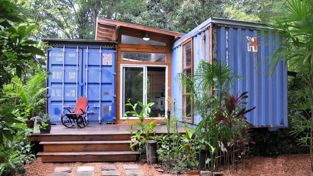 Image of: shipping tiny house plan