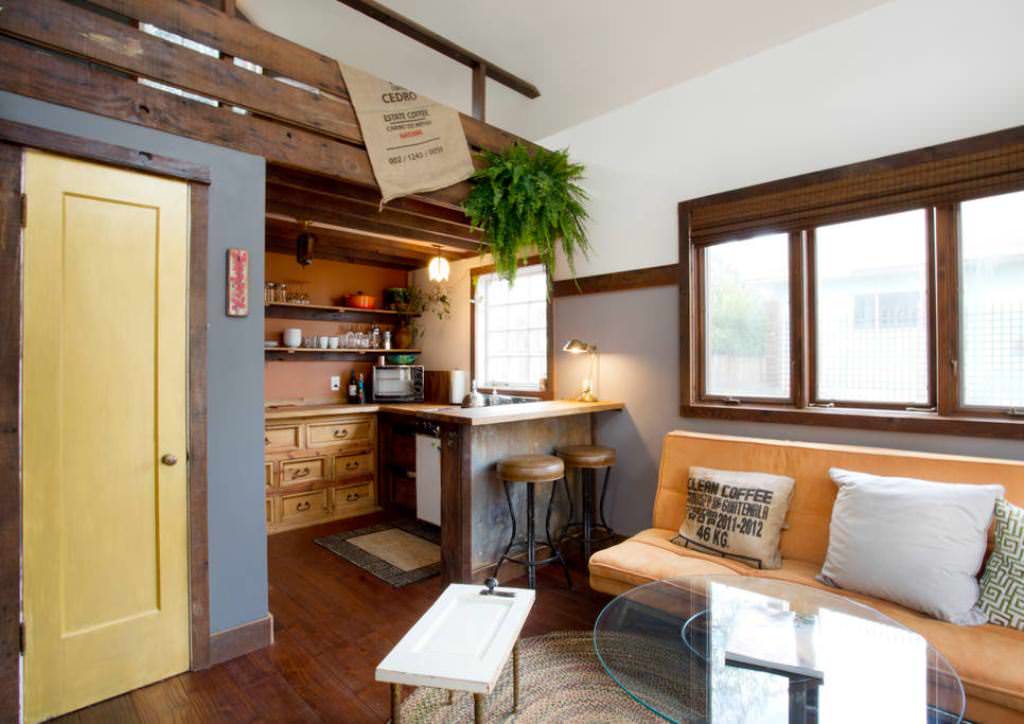 Image of: simple tiny house decorating
