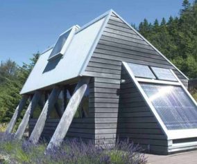 solar powered tiny house idea design