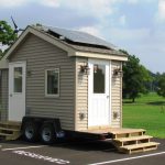 solar powered tiny house on wheels design