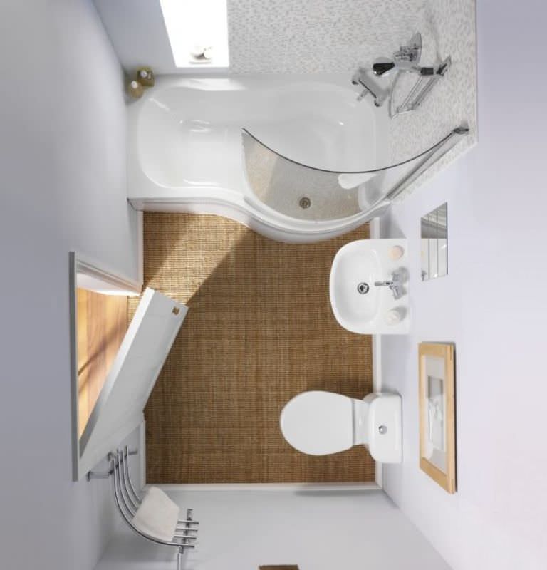Image of: tiny house bathroom ideas upper view image