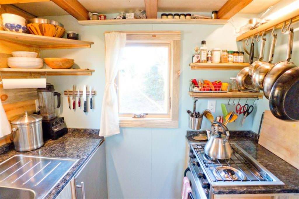 Image of: tiny house kitchen ideas plans
