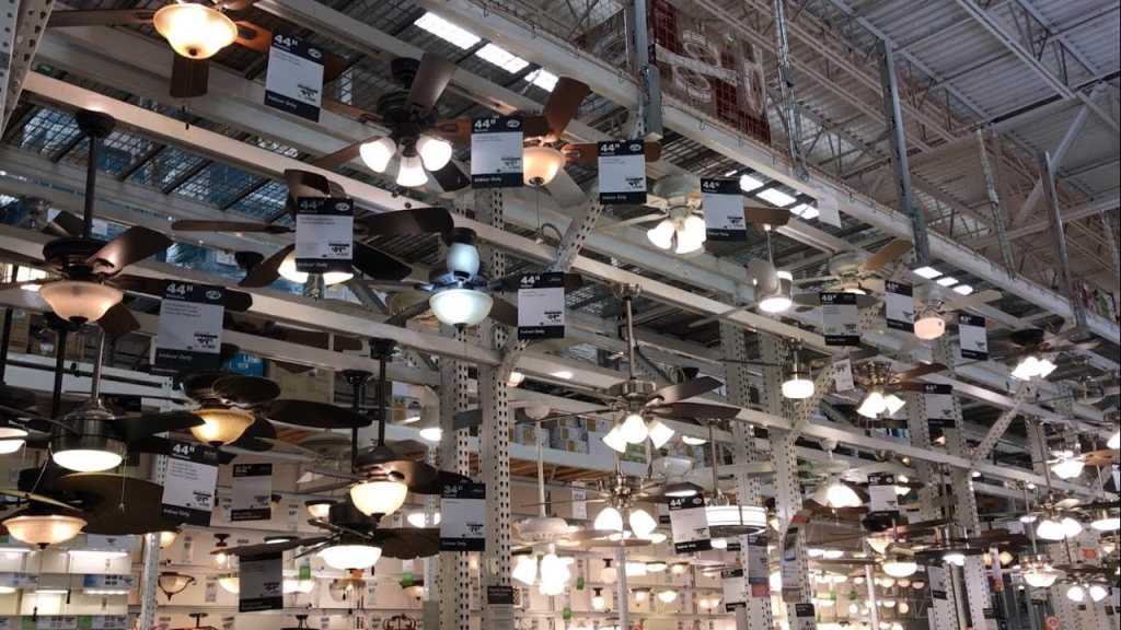 Image of: Home Depot Ceiling Fans For Sale