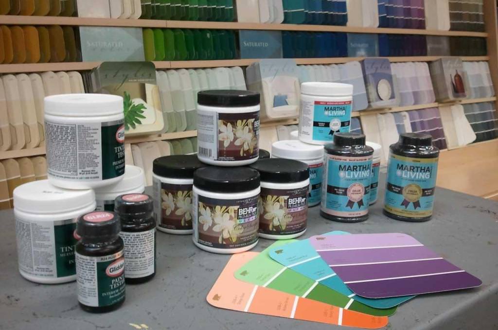 Image of: Home Depot Paint Samples