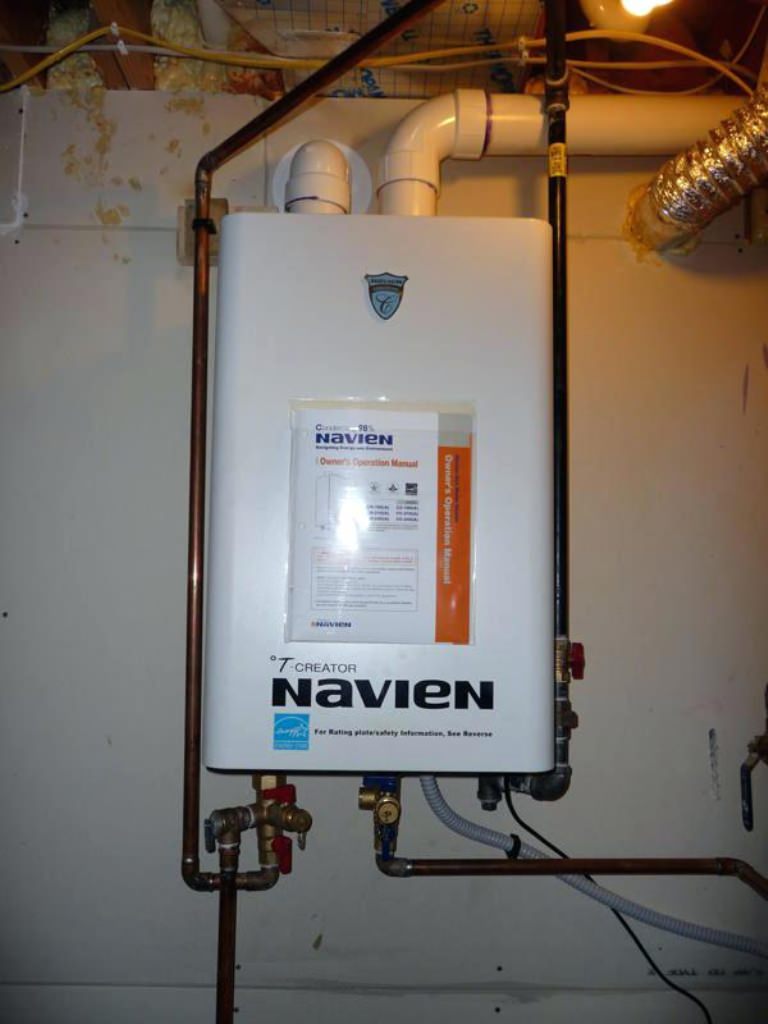 Image of: Home Depot Tankless Water Heater